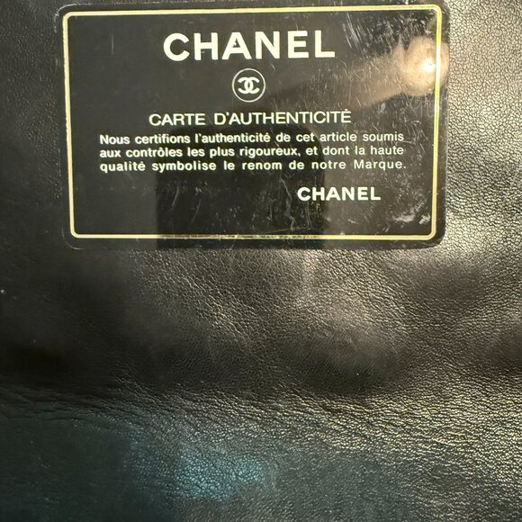 **Chanel Quilted Black Purse** - Picture 6 of 8